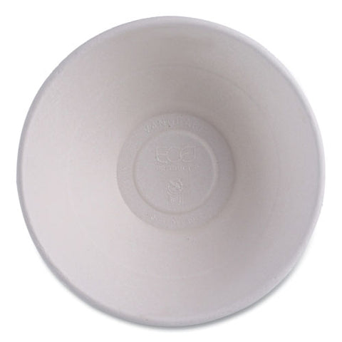 Vanguard Renewable And Compostable Sugarcane Bowls, 32 Oz, White, 400/carton