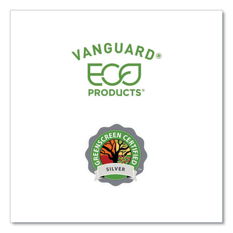 Vanguard Renewable And Compostable Sugarcane Bowls, 32 Oz, White, 400/carton