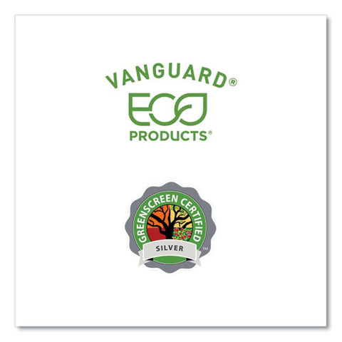 Vanguard Renewable And Compostable Sugarcane Bowls, 40 Oz, White, 400/carton
