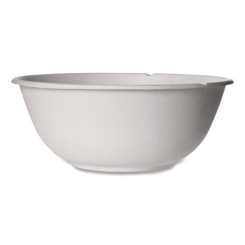 Vanguard Renewable And Compostable Sugarcane Bowls, 46 Oz, White, 400/carton