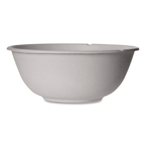 Vanguard Renewable And Compostable Sugarcane Bowls, 46 Oz, White, 400/carton