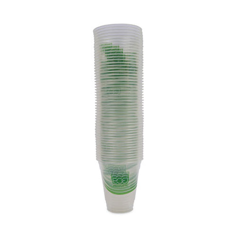 Greenstripe Renewable And Compostable Cold Cups, 12 Oz, Clear, 50/pack