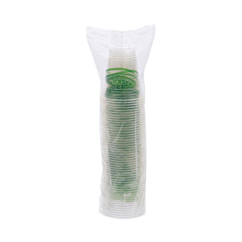 Greenstripe Renewable And Compostable Cold Cups, 12 Oz, Clear, 50/pack