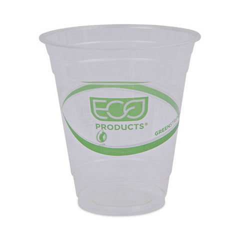 Greenstripe Renewable And Compostable Cold Cups, 12 Oz, Clear, 50/pack