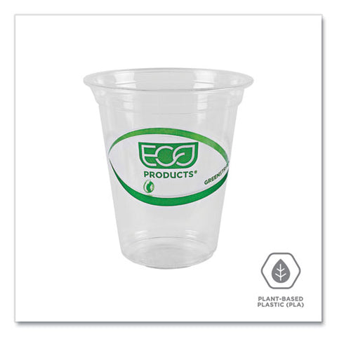 Greenstripe Renewable And Compostable Cold Cups Convenience Pack, 16 Oz, Clear, 50/pack