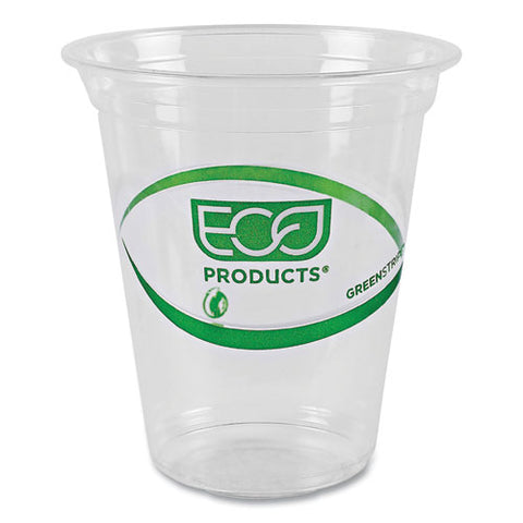 Greenstripe Renewable And Compostable Cold Cups Convenience Pack, 16 Oz, Clear, 50/pack