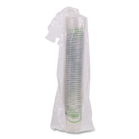 Greenstripe Renewable And Compostable Cold Cups, 16 Oz, Clear, 50/pack, 20 Packs/carton