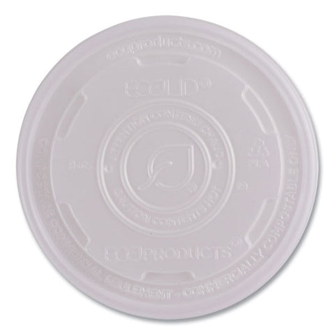 World Art Pla-laminated Soup Container Lids, Fits 8 Oz Sizes, Translucent, Plastic, 50/pack, 20 Packs/carton