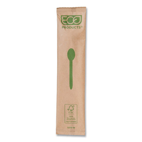 Wood Cutlery, Spoon, Natural, 500/carton