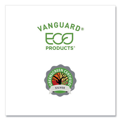 Vanguard Worldview Renewable And Compostable Sugarcane Take-out Containers, 16 Oz, 7 X 5 X 1, White, 400/carton