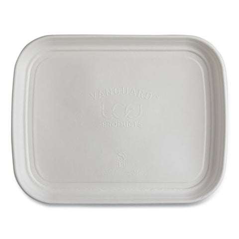 Regalia Sugarcane Servingware, Platter, 13 X 17, White, 100/carton