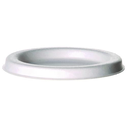 Vanguard Sugarcane Portion Cup Lid, Fits 2 Oz Portion Cups, White, 2,500/carton