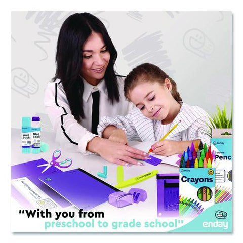 Back To School Supplies Kit For Grades K-5, Purple