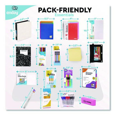Back To School Supplies Kit For High School/college