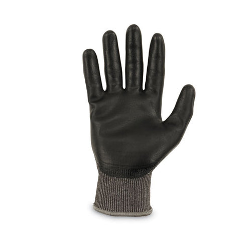 Proflex 7072 Ansi A7 Nitrile-coated Cr Gloves, Gray, Medium, Pair