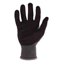 Proflex 7043 Ansi A4 Nitrile Coated Cr Gloves, En388: 4x42d, 10" Long, 2x-small (5), Gray, Pair