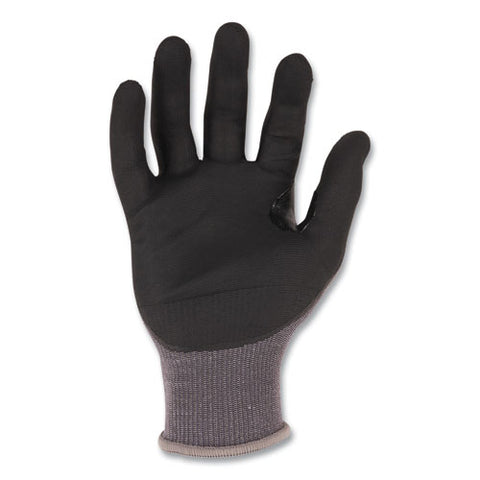 Proflex 7043 Ansi A4 Nitrile Coated Cr Gloves, Gray, X-large, 1 Pair