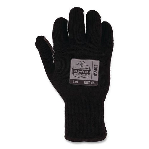 Proflex 7402 Thermal Knit Cooler Gloves, 12" Long, Xx-large (11), Black, Pair