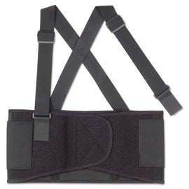 Proflex 1650 Economy Elastic Back Support Brace, Large, 34" To 38" Waist, Black