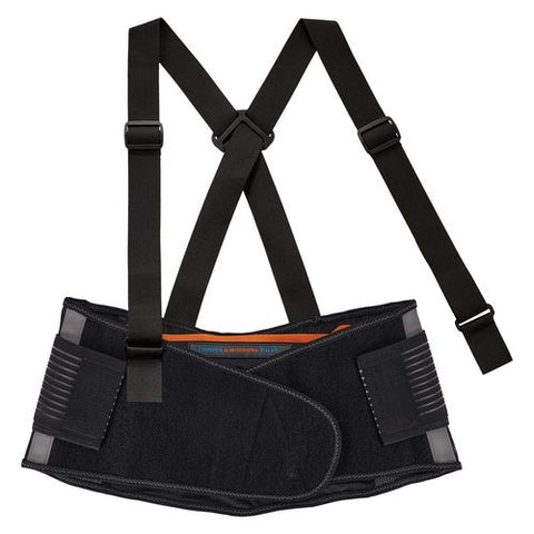 Proflex 1675 Back Support Brace With Cooling/warming Pack, 3x-large, 46" To 52" Waist, Black