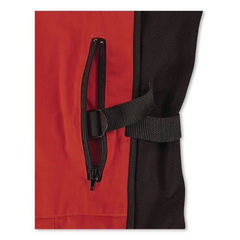Chill-its 6255 Lightweight Phase Change Cooling Vest, Cotton/polyester, Large/x-large, Orange