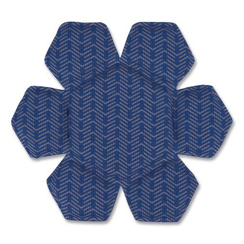 Chill-its 6612 Hard Hat Cooling Top Pad, 6" Dia, Blue, 3/pack