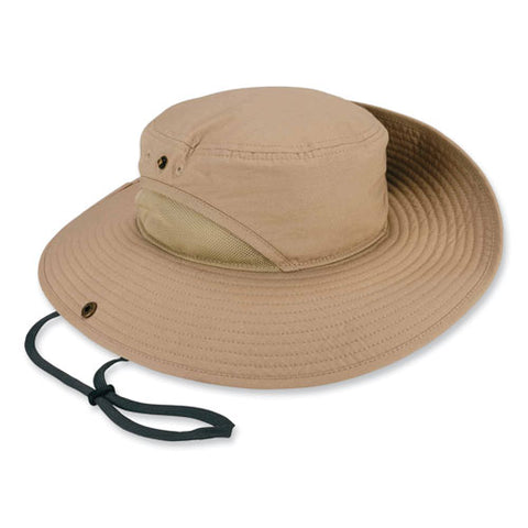 Chill-its 8936 Lightweight Mesh Paneling Ranger Hat, Large/x-large, Khaki