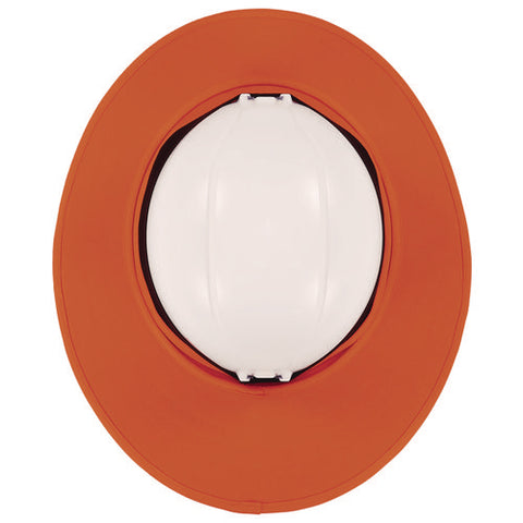 Chill-its 6661 Universal Hard Hat Brim With Neck Shade, Orange