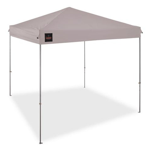 Shax 6001 Lightweight Pop-up Tent, 10 Ft X 10 Ft, Polyester/steel, White