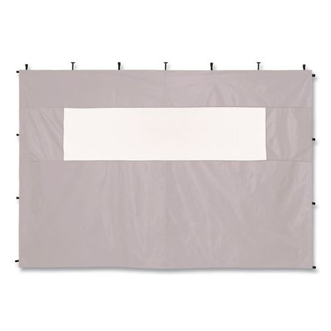 Shax 6195 Pop-up Tent Sidewall With Mesh Window, 10 Ft X 10 Ft, Polyester, White
