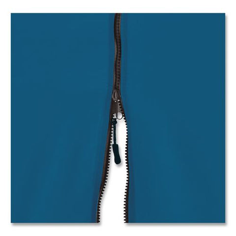 Shax 6196 Pop-up Tent Sidewall With Zippered Door, 10 Ft X10 Ft, Polyester, Blue
