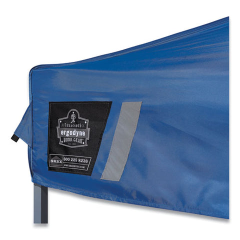 Shax 6000c Replacement Pop-up Tent Canopy For 6000, 10 Ft X 10 Ft, Polyester, Blue