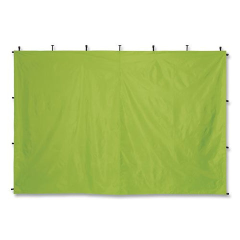 Shax 6055 Heavy-duty Pop-up Tent Kit - Solid Sidewalls, Single Skin,10 Ft X 10 Ft, Polyester/steel, Lime