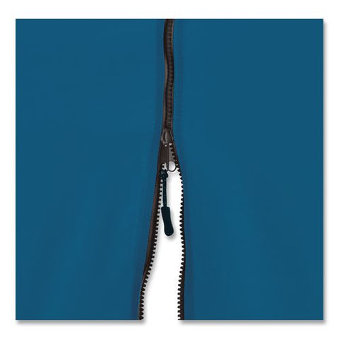 Shax 6057 Heavy-duty Pop-up Tent Enclosed Kit, Single Skin, 10 Ft X 10 Ft, Polyester/steel, Blue