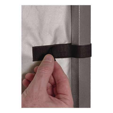 Shax 6057 Heavy-duty Pop-up Tent Enclosed Kit, Single Skin, 10 Ft X 10 Ft, Polyester/steel, White