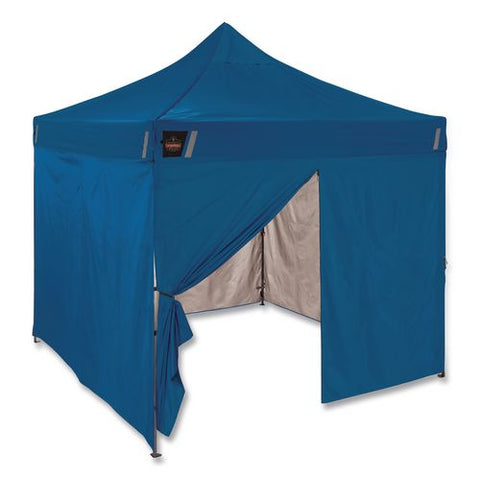 Shax 6058 Pop-up Tent Sidewall Kit, 10 Ft X 10 Ft, Polyester, Blue