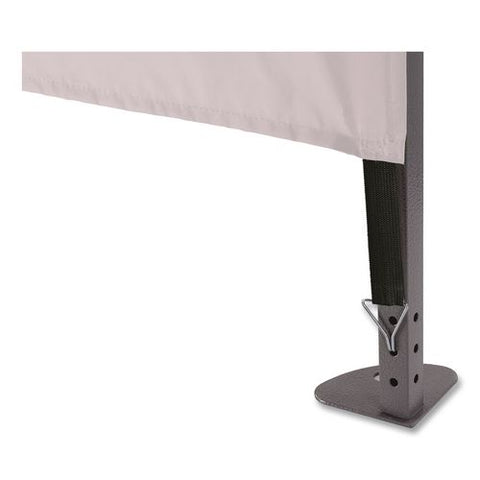 Shax 6058 Pop-up Tent Sidewall Kit, 10 Ft X 10 Ft, Polyester, White