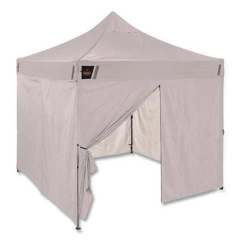 Shax 6058 Pop-up Tent Sidewall Kit, 10 Ft X 10 Ft, Polyester, White