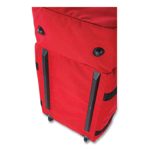 Arsenal 5005w Wheeled Fire + Rescue Gear Bag, 14 X 31 X 14, Red