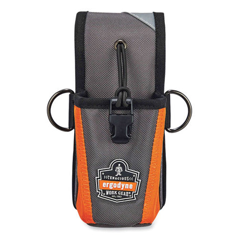 Arsenal 5561 Small Tool And Radio Loop Holster, 2.5 X 4.5 X 8.5, Polyester, Gray