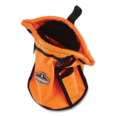 Arsenal 5538 Topped Parts Tarpaulin Pouch, 7.5 X 7.5 X 12, Tarpaulin, Orange