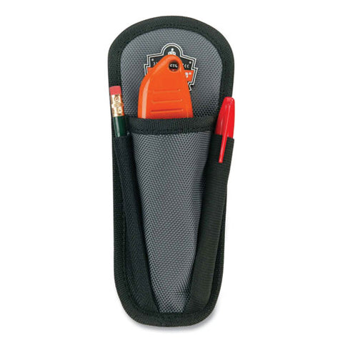 Arsenal 5567 Utility Knife Holder, 1.5 X 2.5 X 8.5, Polyester, Gray