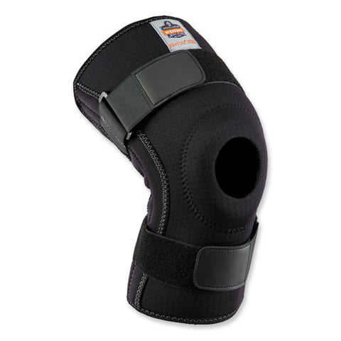 Proflex 620 Open Patella Spiral Stays Knee Sleeve, X-large, Black