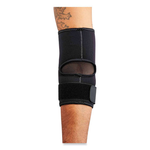 Proflex 655 Compression Arm Sleeve With Strap, Large, Black