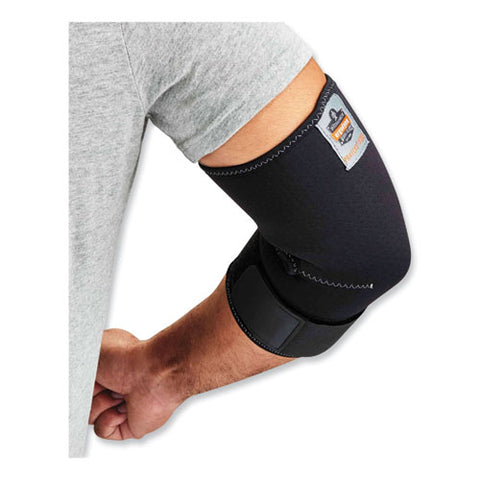 Proflex 655 Compression Arm Sleeve With Strap, Large, Black