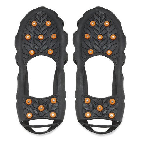 Trex 6304 One-piece Step-in Full Coverage Ice Cleats, Medium, Black, Pair