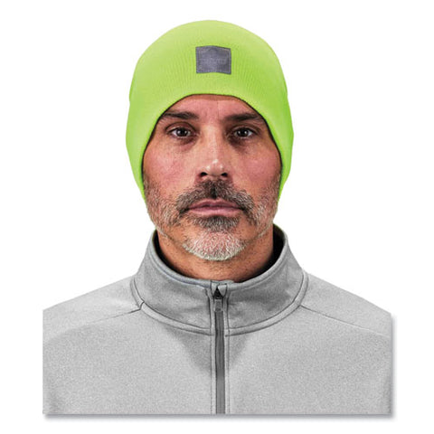 N-ferno 6812 Rib Knit Beanie, One Size Fits Most, Lime