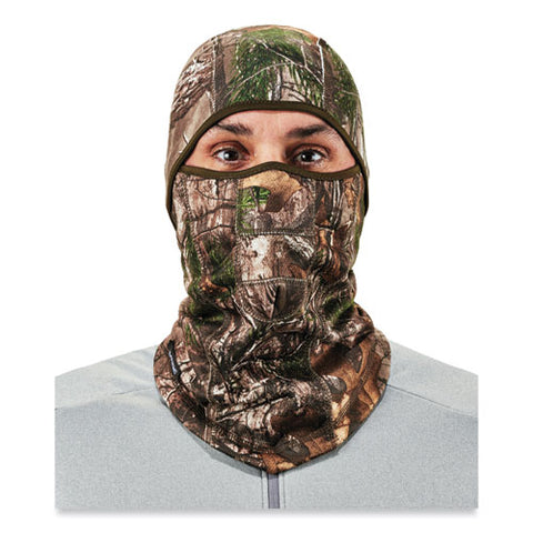 N-ferno 6823 Hinged Balaclava Face Mask, Fleece, One Size Fits Most, Realtree Edge
