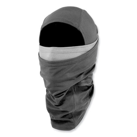 N-ferno 6844 Dual-layer Balaclava Face Mask, Nylon/spandex, One Size Fits Most, Black