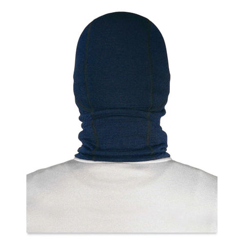 N-ferno 6847 Fr Dual Compliant Balaclava Face Mask, Polartec Fr Power Grid Fleece, One Size Fits Most, Navy